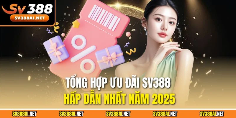 Tổng hợp ưu đãi SV388 hấp dẫn nhất năm 2025 Tổng hợp ưu đãi SV388 hấp dẫn nhất năm 2025